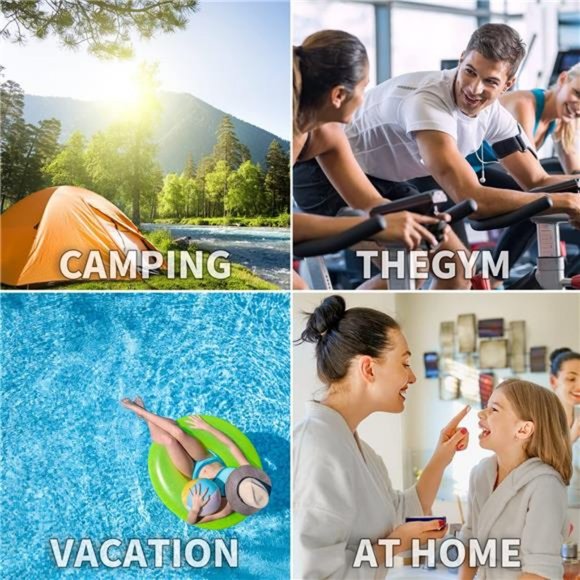 Water Repellent Polyester Hanging Toiletry Bag for Travel - Picture 6 of 7